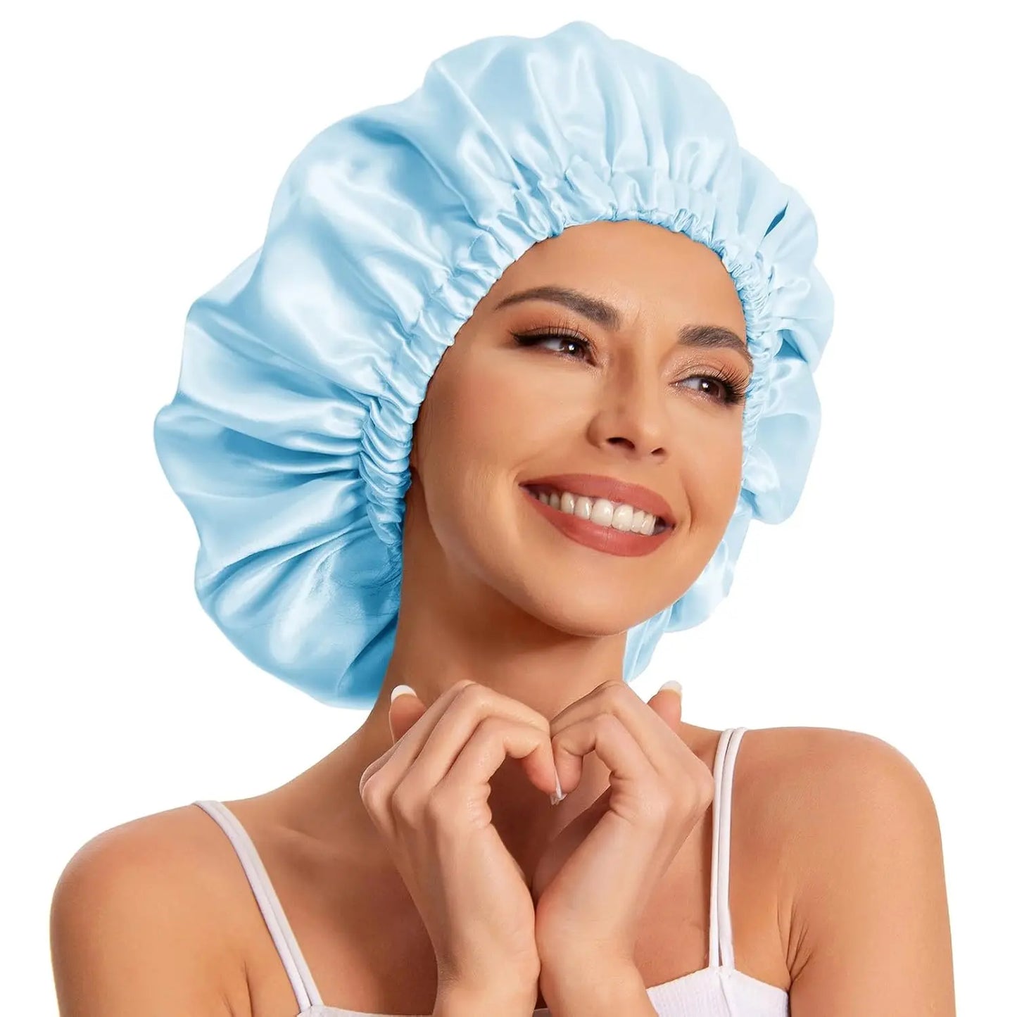 Luxivire SilkSleep Bonnet - Touca de Dormir em Cetim para Cabelo