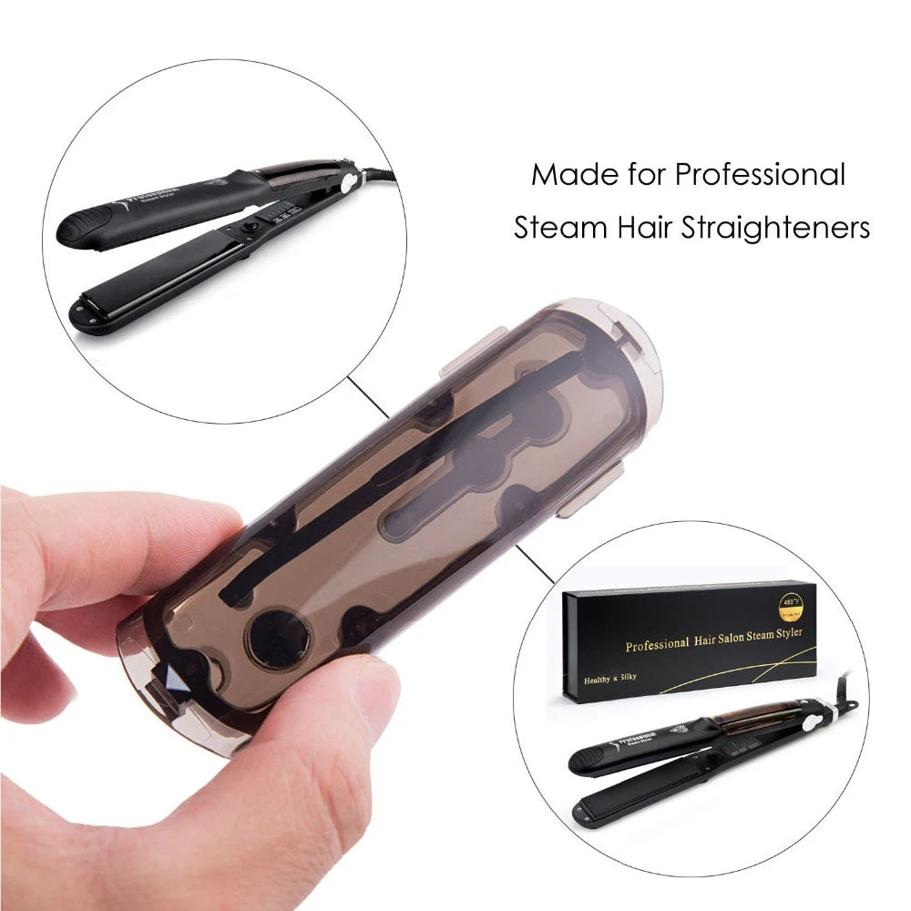 Luxivire SteamGlide Pro - Alisador a Vapor Profissional com Óleo de Argan