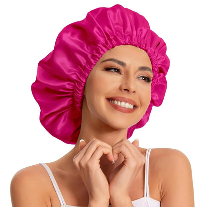 Luxivire SilkSleep Bonnet - Touca de Dormir em Cetim para Cabelo