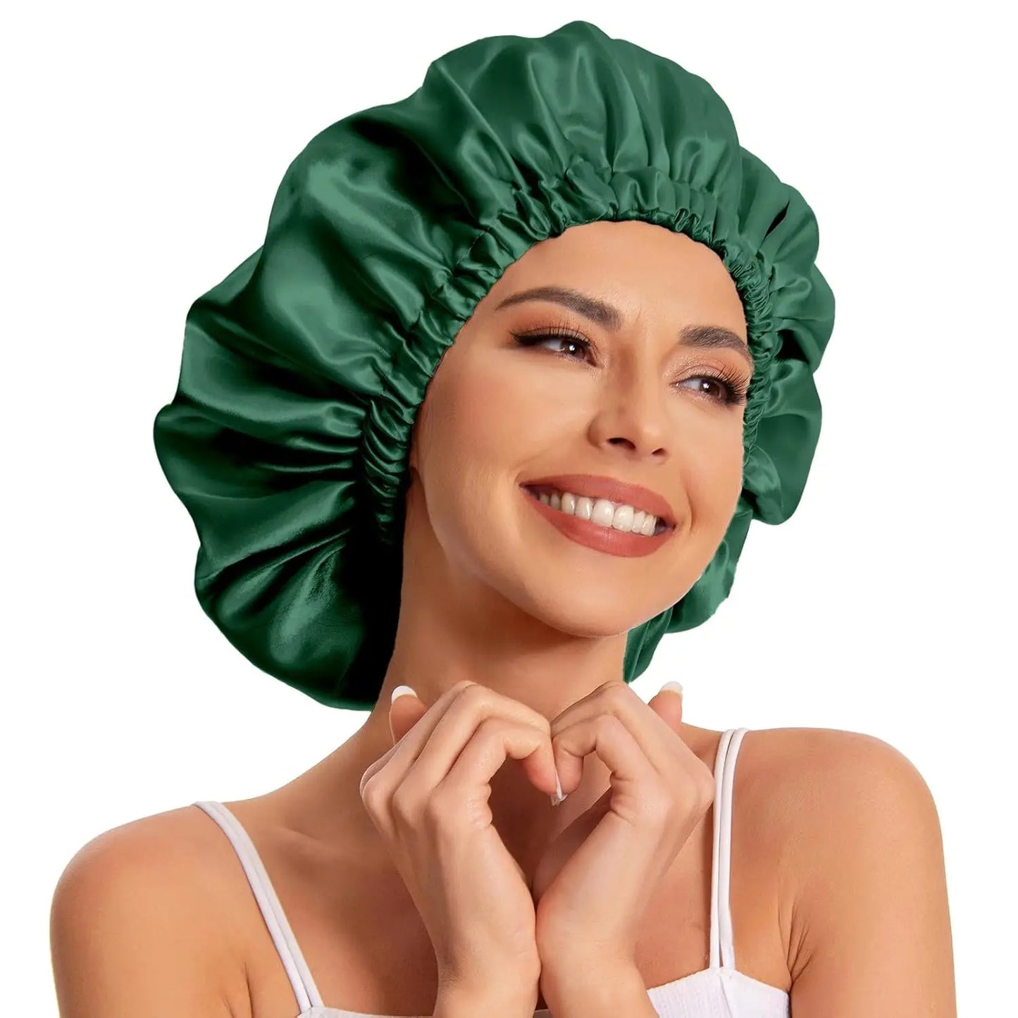 Luxivire SilkSleep Bonnet - Touca de Dormir em Cetim para Cabelo