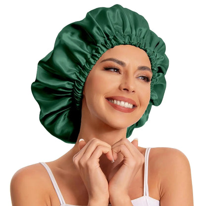 Luxivire SilkSleep Bonnet - Touca de Dormir em Cetim para Cabelo