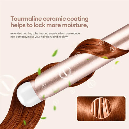Luxivire CurlWave Pro - Modelador de Caracóis Profissional em Cerâmica
