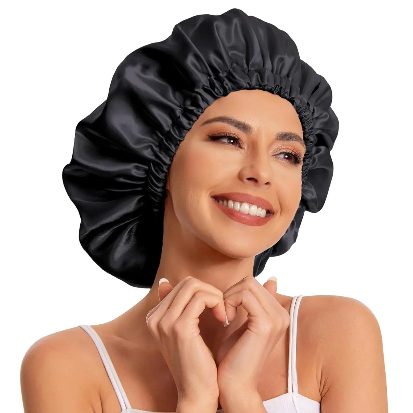 Luxivire SilkSleep Bonnet - Touca de Dormir em Cetim para Cabelo