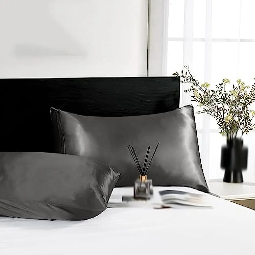 Luxivire SilkRest Pillowcase Set - Fronhas em Cetim para Cabelo e Pele (2 Unidades)