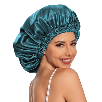 Luxivire SilkSleep Bonnet - Touca de Dormir em Cetim para Cabelo