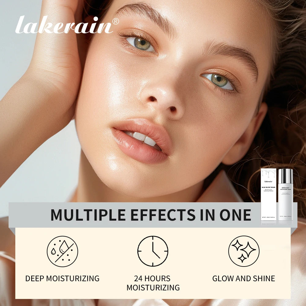 Luxivire MilkGlow Toner - Tónico Hidratante e Iluminador Facial