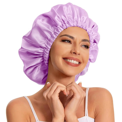 Luxivire SilkSleep Bonnet - Touca de Dormir em Cetim para Cabelo