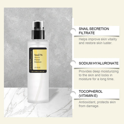 Luxivire SnailGlow Essence - Essência Facial com Mucina de Caracol