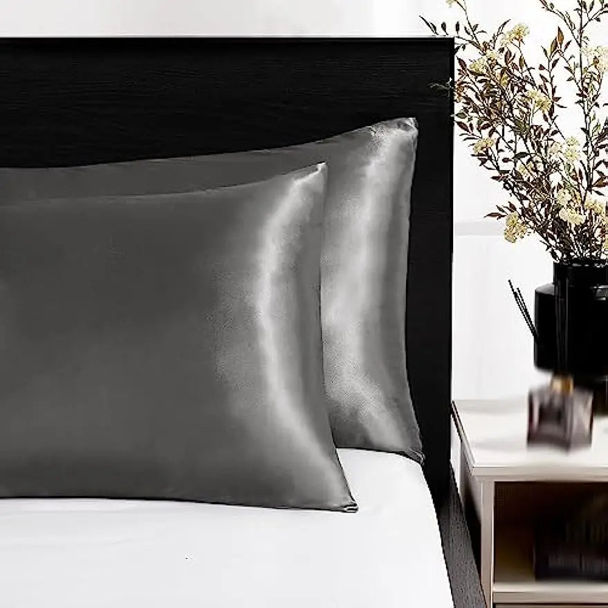 Luxivire SilkRest Pillowcase Set - Fronhas em Cetim para Cabelo e Pele (2 Unidades)