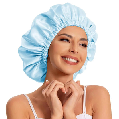 Luxivire SilkSleep Bonnet - Touca de Dormir em Cetim para Cabelo