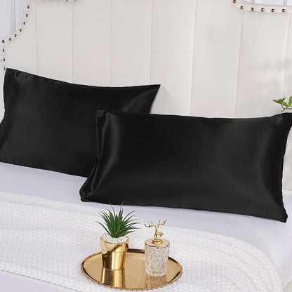 Luxivire SilkRest Pillowcase Set - Fronhas em Cetim para Cabelo e Pele (2 Unidades)
