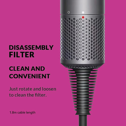Luxivire AirFlow Pro - Secador Profissional 5 em 1 com Difusor Iónico